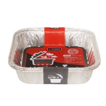 알미늄냄비 일회용 다용도 사각 용기 3P 1500ml 도시락 캠핑 놀이 구이72394EA, 1, 1, 본상품선택