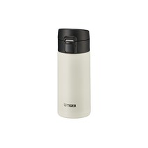 [타이거] 수퍼클린 플러스 원터치 보온보냉 텀블러 360ml / MKA-K036, 이그렛 화이트 WK