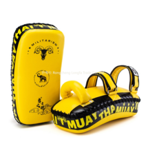 LongFatoys발차기 페어텍스 킥복싱 미트 전문가용 태권도 발차기 킥복싱용품, C. 한 쌍(2개)