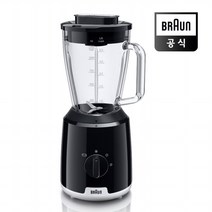 [하이마트] 브라운 믹서 믹서 JB1050BK(1.5L/유리용기/600W/식기세척기 사용가능), 단품