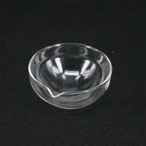 패트리디쉬 직경 120mm 유리 증발 접시 화학 실험실용 주둥이