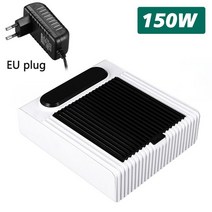네일흡진기 inbuty 네일 집진기 매니큐어 150w 전문 네일 드릴 네일 더스트 진공 청소기 네일 살롱 장비 매니큐어 도구, 하얀