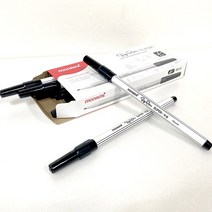 모나미 단색 슈퍼 사인펜 (12자루) 3색 싸인펜 사무용 수성펜 필기수성펜, 모나미 Super 사인펜 단색, (1타/12자루)_검정