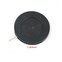 증폭 직경 1-12mm 12 블레이드 줌 광학 조리개 콘덴서 디지털 카메라 현미경 어댑터 용, 13 0.8-7.5mm