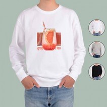 디자인티셔츠 아토 카페메뉴 자몽에이드 맨투맨 후드티