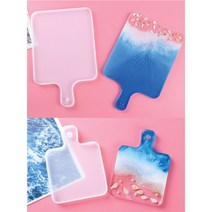 사각형 핸들 트레이 몰드/레진몰드 실리콘몰드 공예, 대형 사각형 핸들 트레이 몰드 M-18