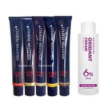 웰라 콜레스톤 퍼펙트 플러스 염색약 80g+산화제100ml, 크리에이티브 10/6, 없음