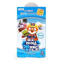 뽀로로 아이스겔밴드 18매입/썸머/밴드/패치/아이스겔/모기물린데, 18개입, 1개