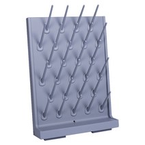 비이커 건조 랙 초자 비커 실린더 건조대 드라잉랙, 상세이페이지 참고, 다크그레이