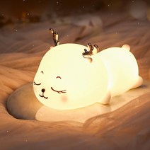 무선 애니멀 실리콘 LED 수면등 무드등 조명 KGA-07/3//0ea