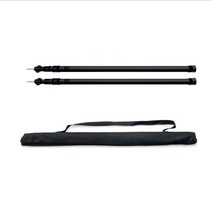타프 텐트 폴대 230 알루미늄 블랙 폴대 2개 세트 + 가방 증정 타프폴, 블랙 2개(가방증정)