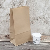 [가성비 최고]50입 포장용품 크라프트 봉투 중 벌크 종이봉투 YS21MA23, 상세페이지 참조