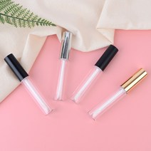 화장품 소분공병 립글로즈 용기 제조통 여행용 휴대용 틴트 케이스, 색상, 실버