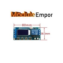 XY-LJ02 타이머 릴레이 지연 스위치 모듈 전원 끄기 및 트리거 사이클 타이밍 회로 스위치 LCD 디지털 디스플레이