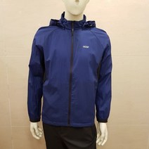 르까프 [온라인 인기상품] 남성 은은한 조직감의 경량 나일론 후드 탈착 가능한 바람막이