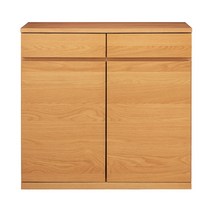 무인양품 MUJI 떡갈나무 캐비닛 목제도어, 내추럴