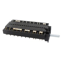 셀렉터 스위치 3단 FD109 위치 250V 16A 오븐 스팀기 전기 스토브 토글 로터리 기능 베이킹 선택기 1 개