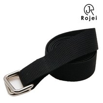 로제이 남성용 캐주얼 D링 웰빙벨트 RMG109 BL