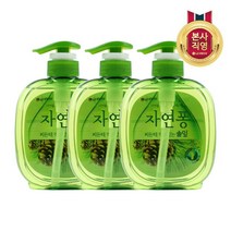 자연퐁 찌든때 걱정없는 솔잎 주방세제 490ml x 3개