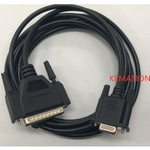 호환 PC-M520 RS232 포트 프로그래밍 케이블 25 핀 Melsec M520 M64 M60 E60 M70 CNC, 한개옵션0