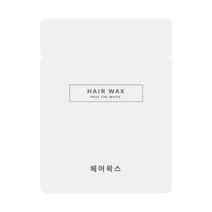 프리제 더화이트 일회용 헤어왁스 1000개, 단품