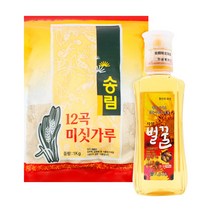 송림 12곡미숫가루 1kg+국내산 사양벌꿀 500g 기획세트