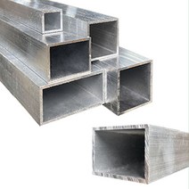 알루미늄파이프 사각파이프 알루미늄관 재단가능 1M _ 66169EA, 25X25mm(2T)