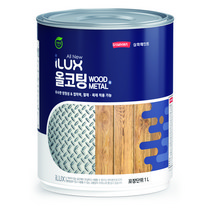 아이럭스 삼화페인트 올코팅 철재 목재 콘크리트 녹방지페인트 1L, 아이보리/베이지 0069C