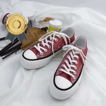 여성 봄 슈즈 분홍 캔버스 천 운동화 데일리 여행 신발 쇼핑몰 예쁜 스니커즈 발편한