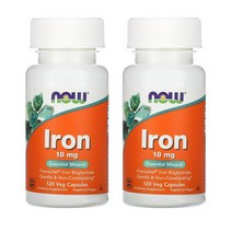 나아푸드 철 분 미네랄 쌀가루 스테아르산 2병, 1개, 120캡슐 X 2개