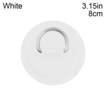 낚시 보트 카약 카누8cm/11cm 스테인레스 스틸 d링 패드/패치 카누 뗏목 딩기 PVC 패드 카약 서핑 보드 SUP, 12 white 8cm
