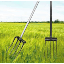 잡초농기계 넉가래 땅고르기 쇠스랑 농장 농업 효율, B