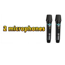 t2oo plus 무선 마이크 라우드스피커 핸드헬드 마이크 for karaoke speech speaker 교회 공연, 은
