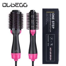 OLDEGG onestep 볼륨고데기 오토 볼륨 매직 에어브러쉬 드라이 고데기 토르말린 세라믹 이온 에어스타일러, 레드