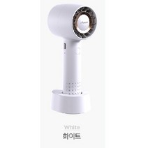 플러거 휴대용 슬림 미니 손선풍기, 화이트