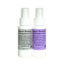 내츄럴 래디언스 에스트로 팩 2온스. 측정된 펌프가 있는 병 - 1개의 프로게스테론 amp 하나의 에스트로겐에스트리올 천연 황체호르몬 프로게스테론 에스트로겐 여성 호르몬 크림