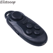 미니 무선 블루투스 게임 패드 VR 컨트롤러 원격 IOS/안드로이드 스마트 폰 PC 노트북 액세서리, 한개옵션1, 01 Black