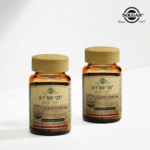 [솔가] 철분 25 (90캡슐) x 2병, 없음, 상세설명 참조