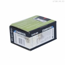 렉스마크 X544N 정품토너 파랑 2000매(C540H1CG), 1개