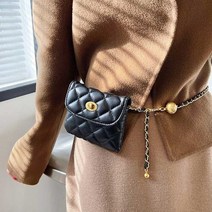 가을 패션 포인트 여자 귀여운 미니 퀄팅 파우치백