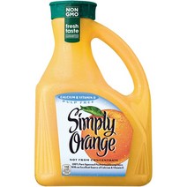 심플리 오렌지주스 칼슘 비타민D 펄프프리 Simply Orange Juice 89oz 2.63L