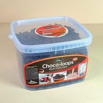 하이델 초코룹스 초코링 시리얼 다크초코 플레인 요거트 토핑, 1통, 1.2kg