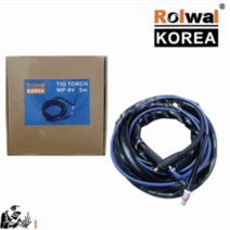 로웰코리아 WP-9V 인버터 아크용접기용 알곤토치건TIG 5m, 1개