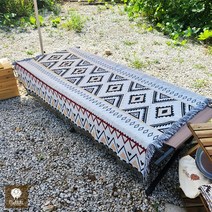 멜리띠 네추럴리즘 카페트 슈퍼싱글 2인용 야전침대커버 소파커버, 단품