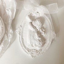 나팔부는 천사 석고방향제 몰드