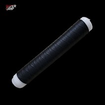 디아모 실리콘 그립 17cm 바이크 낚시대 배드민턴등 손잡이 그립, 블랙