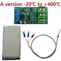 DC 824V PT100 백금 온도 변환기 열 저항 RS485 Modbus Rtu RTD 센서 모듈 키트 PTA9B01, [01] A versi 20400C