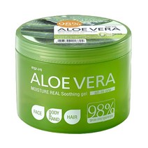 과일나라 알로에베라 모이스처 리얼 수딩젤 500ml 3개 [대용량 여름 수분크림]