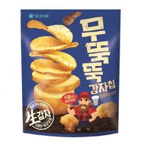 무뚝뚝감자칩 통후추 소금맛 과자, 124g, 5개