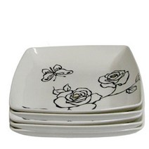 중 앞 도자기 나눔 철기아트 3p 쿠프 접시 set